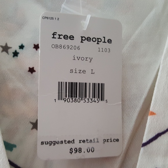 NWT Free People Back to Basics Wrap Top - Picture 4 of 6